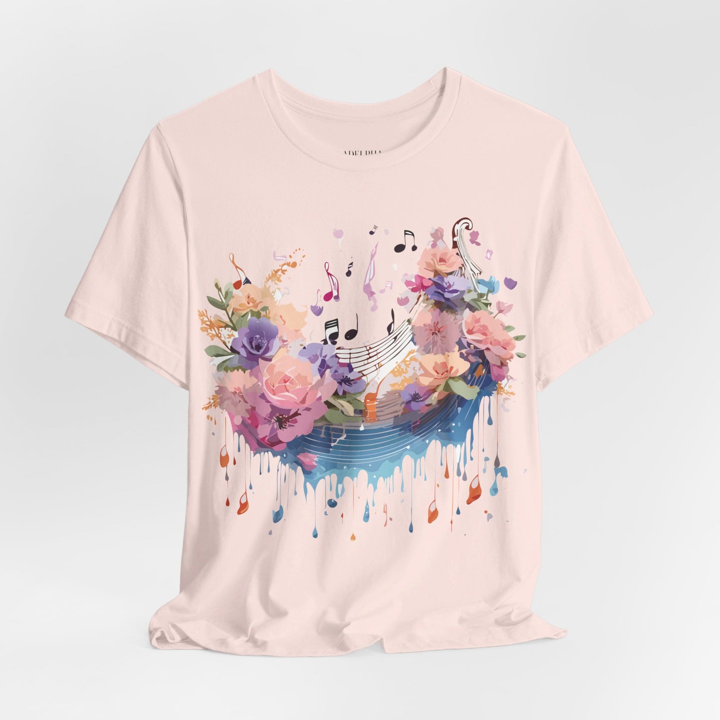 Natural Cotton Tee Shirt - Music collection