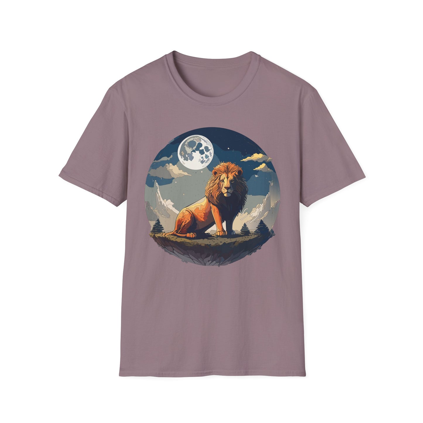Lion Shirt, Shirt with Lion, Animal Tee, Shirt with Animals