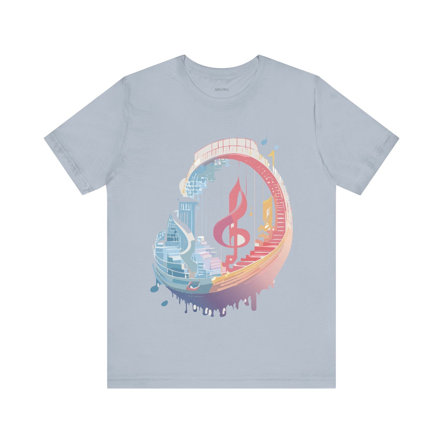 T-shirt en coton naturel - Collection Musique