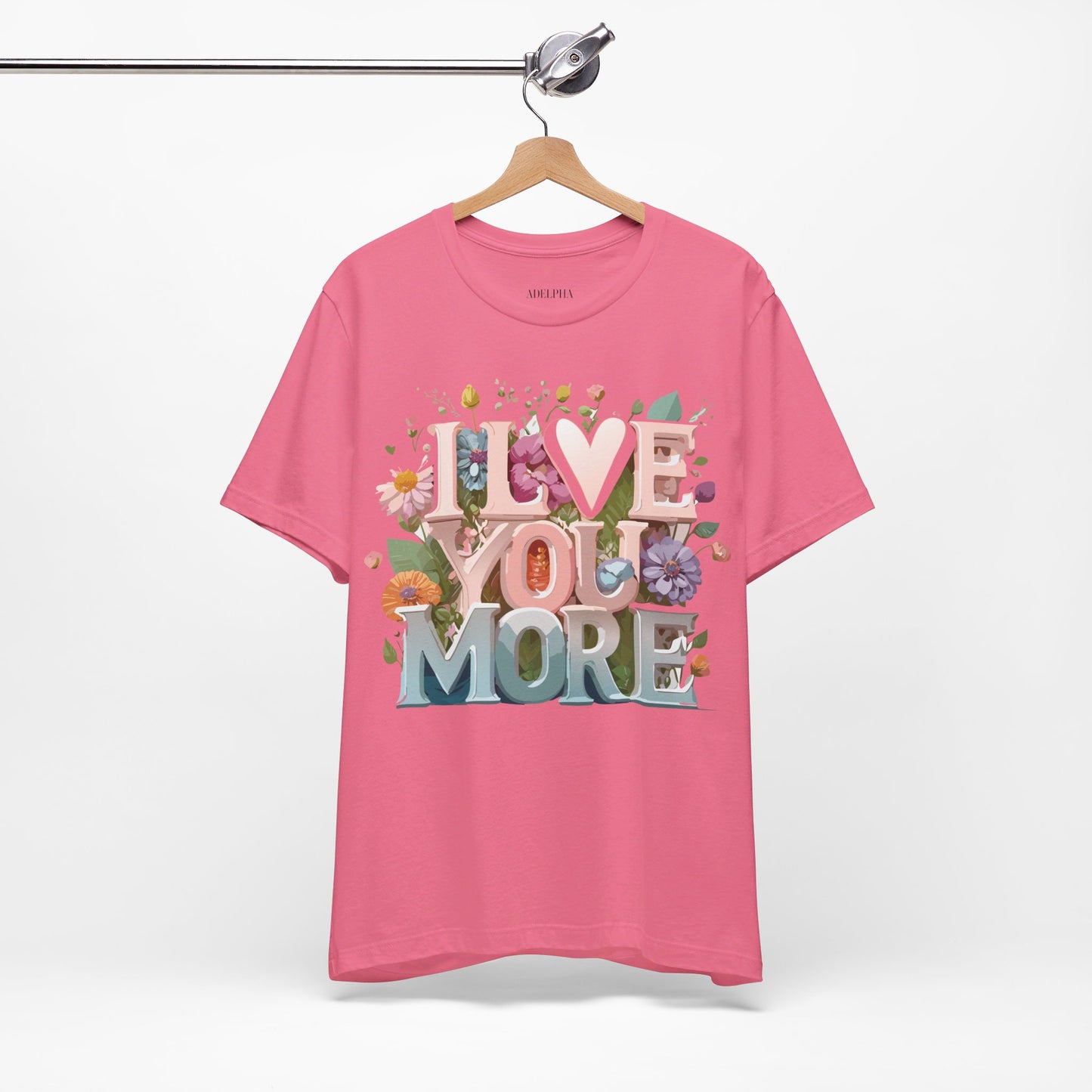 T-Shirt aus natürlicher Baumwolle – Love Story-Kollektion