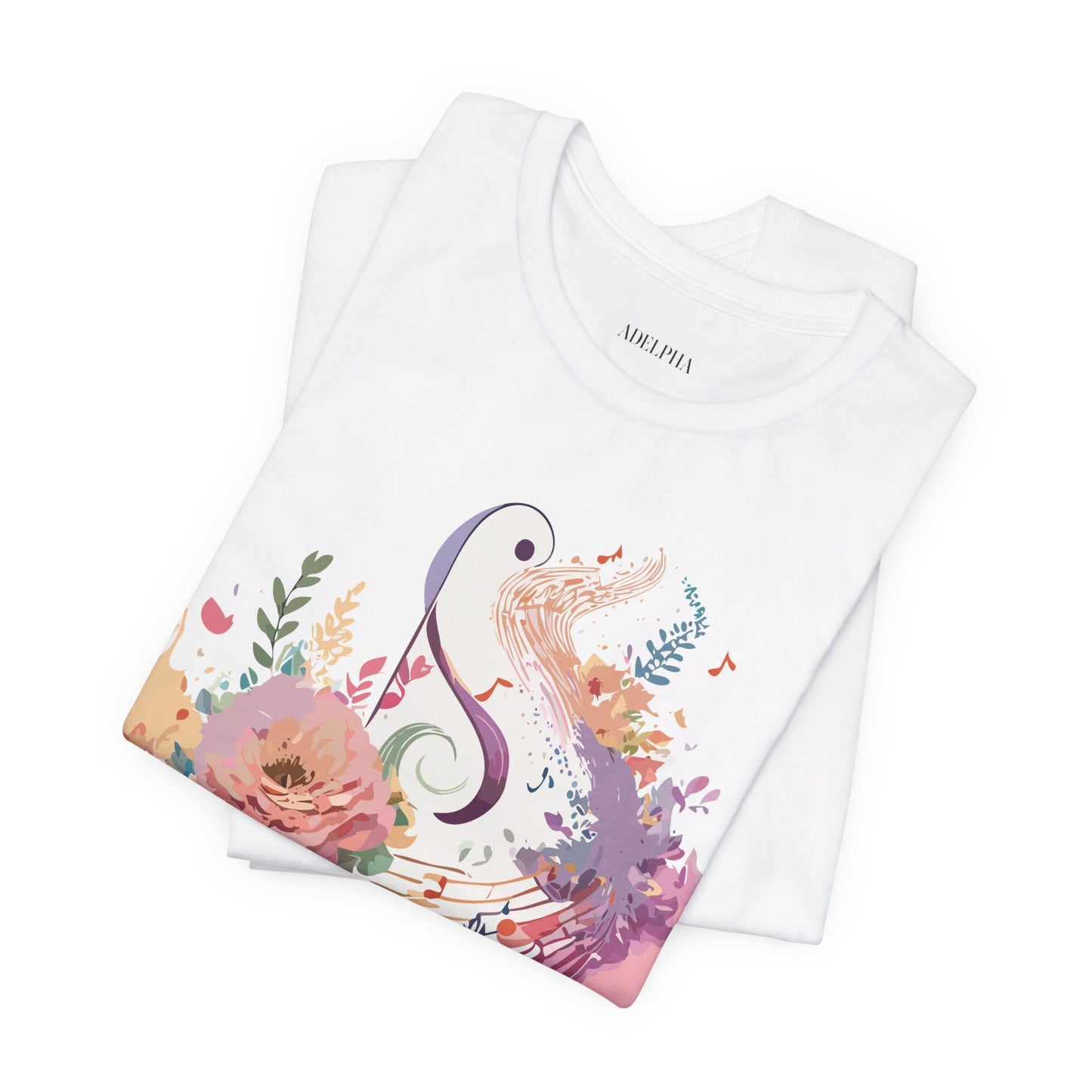 T-shirt en coton naturel - Collection Musique