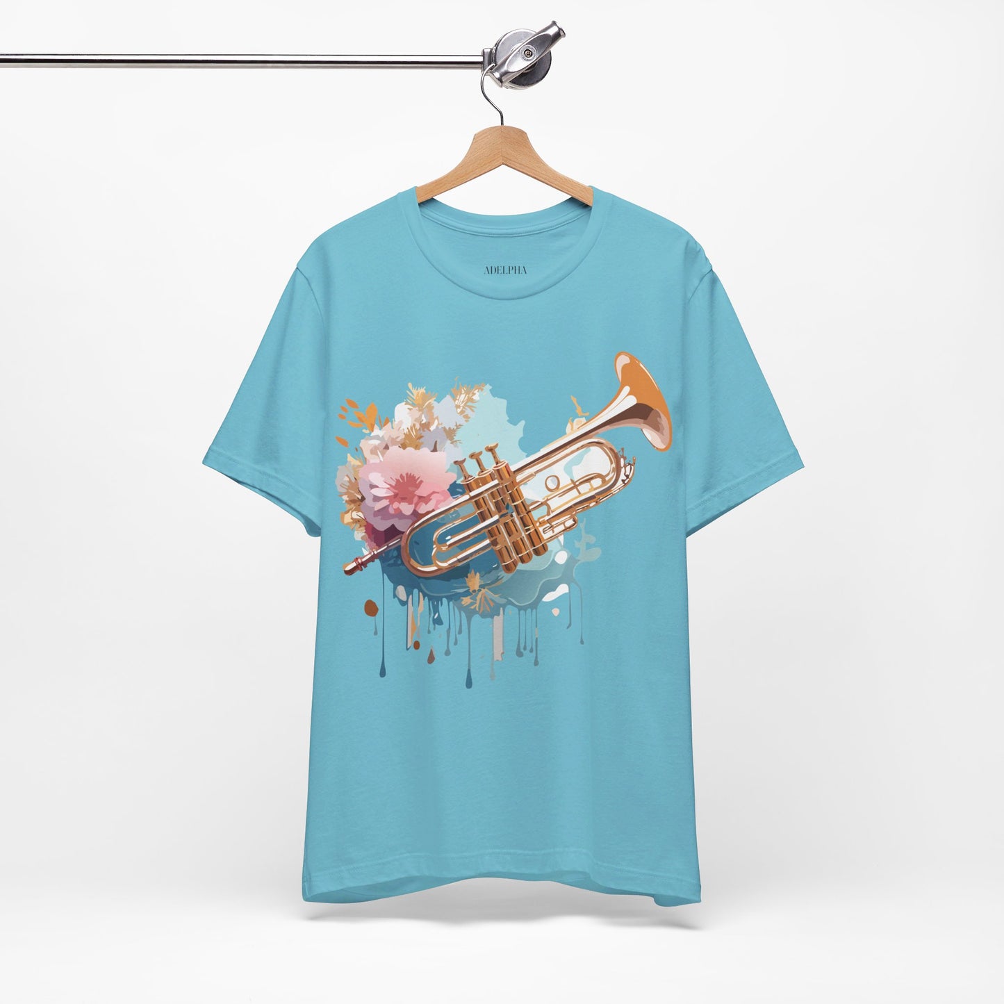 T-Shirt aus natürlicher Baumwolle – Musikkollektion