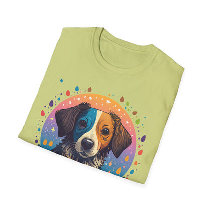 Dog Shirt Unisex Softstyle Tee 100 Percent Cotton Gildan 64000