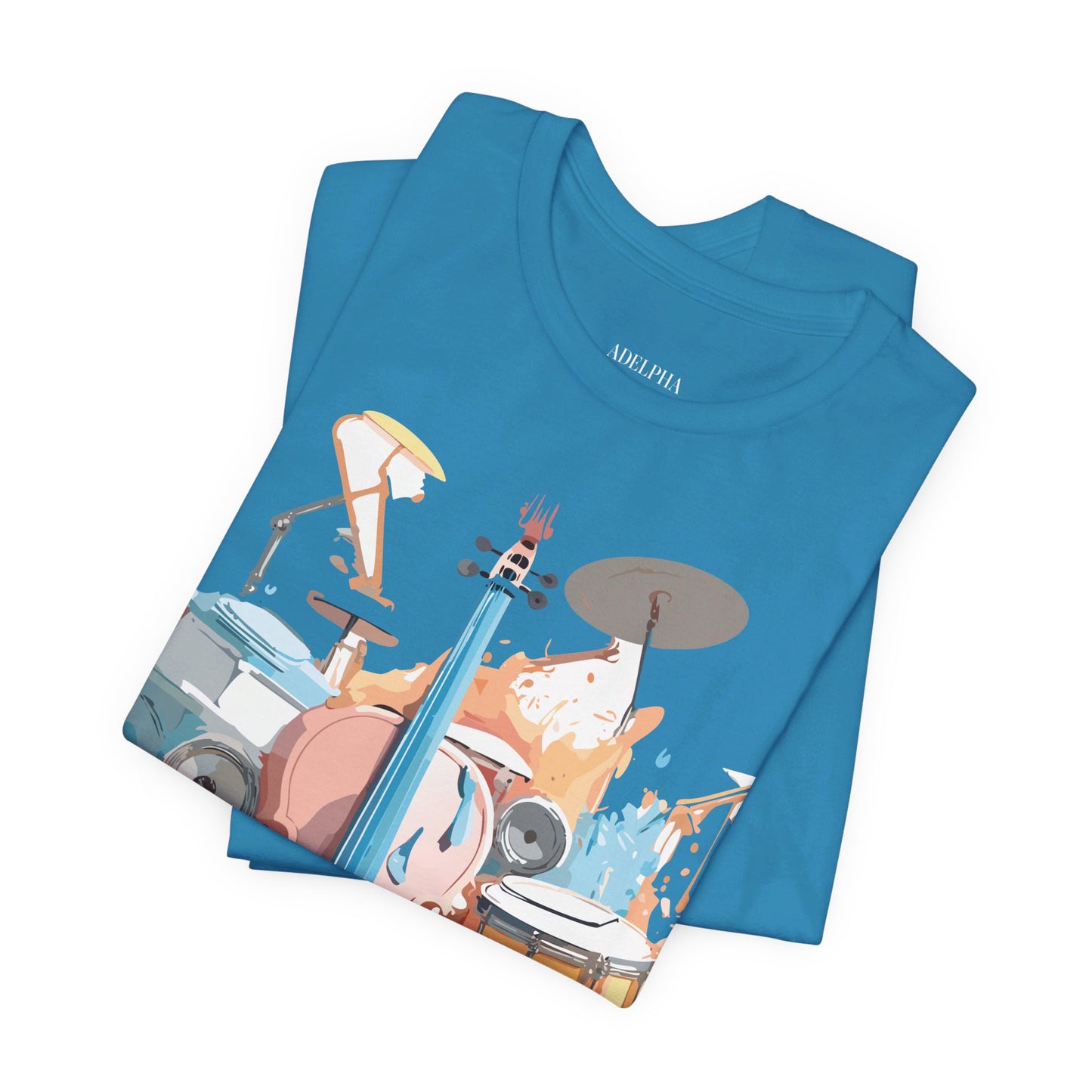 T-shirt en coton naturel - Collection Musique