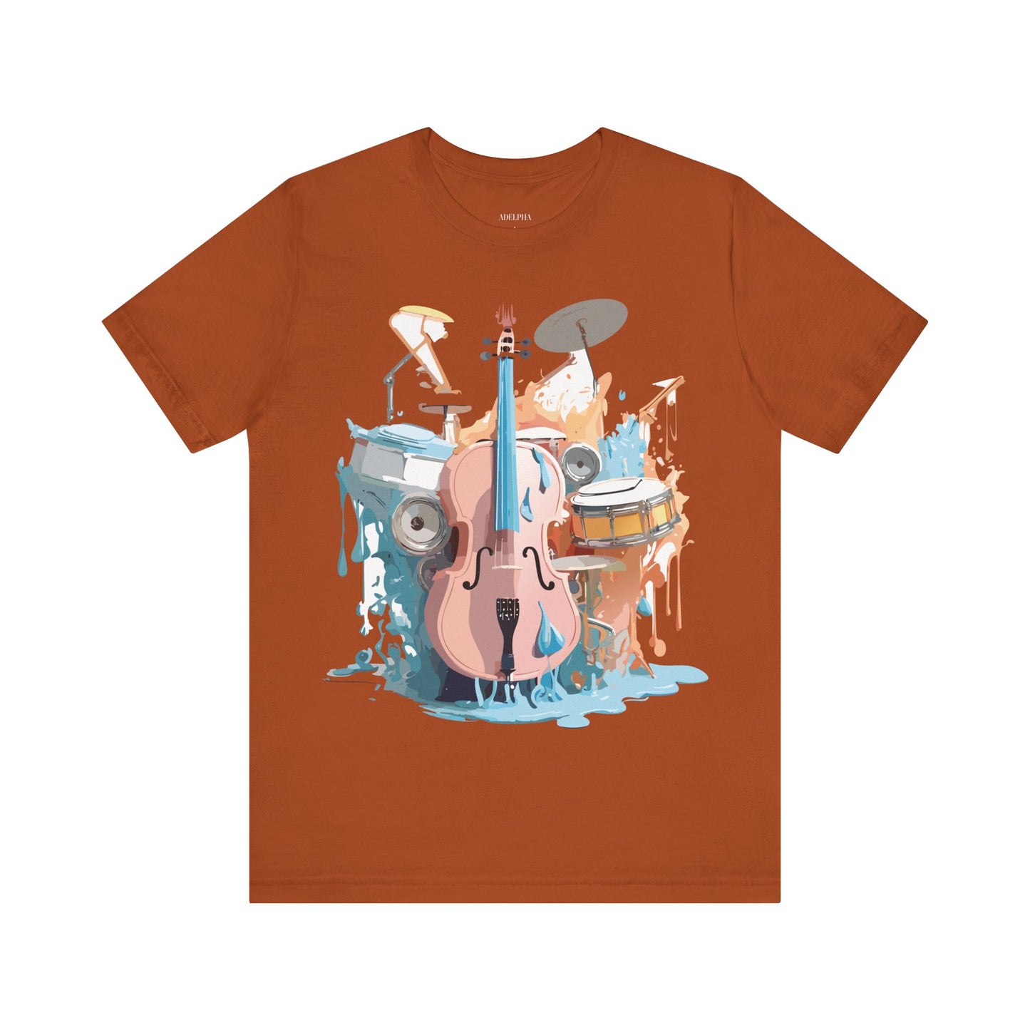 T-shirt en coton naturel - Collection Musique