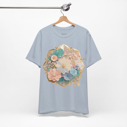 Natural Cotton Tee Shirt - Medallion Collection Printify