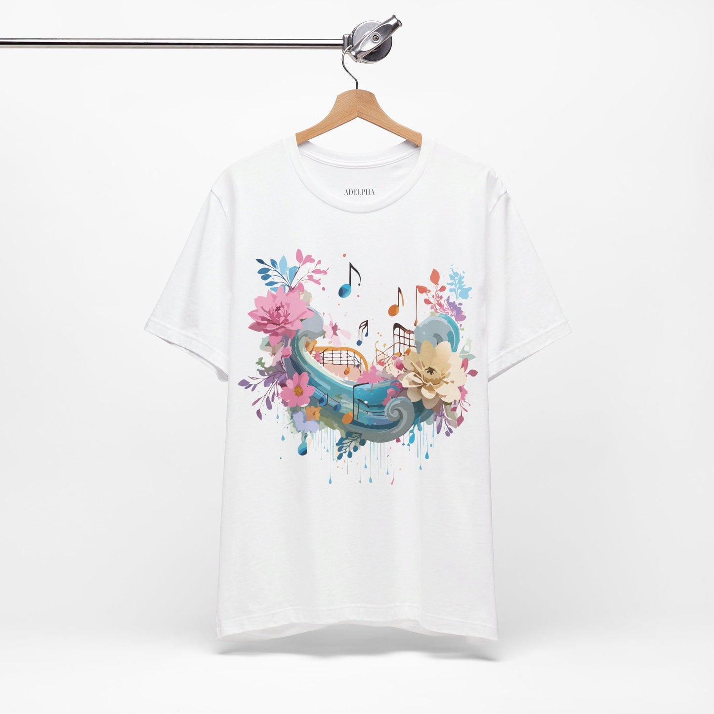 T-shirt en coton naturel - Collection Musique