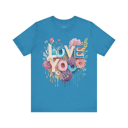 Natural Cotton Tee Shirt - Love Story Collection Printify