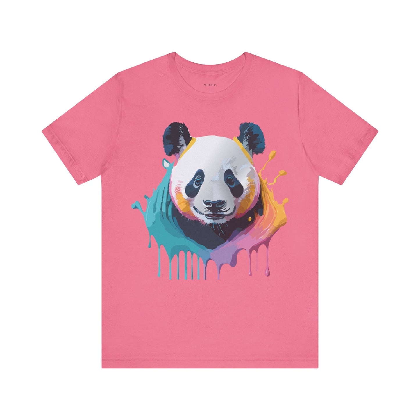 T-Shirt aus natürlicher Baumwolle mit Panda