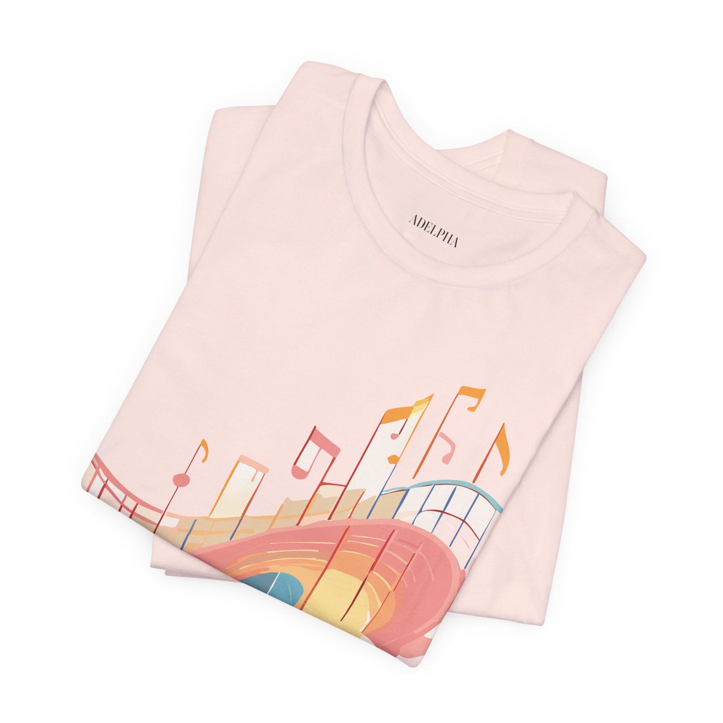 T-shirt en coton naturel - Collection Musique