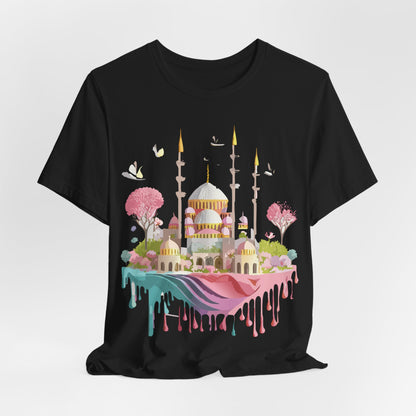 Natural Cotton Tee Shirt - Istanbul, Turkey Printify