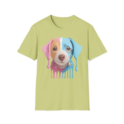 Unisex Dog Shirt Animal Tee Gildan Softstyle 64000 Cotton Tee
