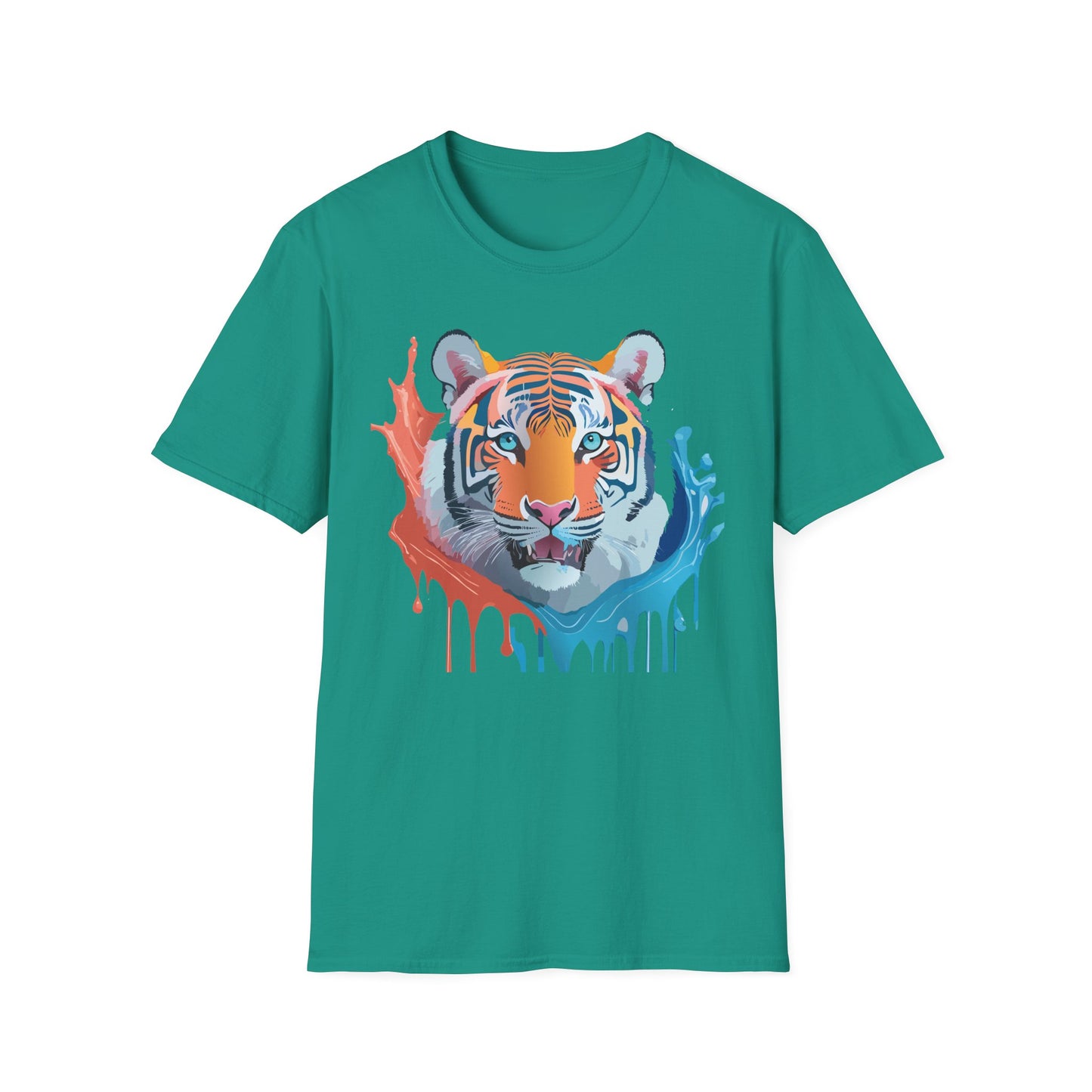 Tiger Shirt, Shirt with Tiger, Animal Tee, Shirt with Animals