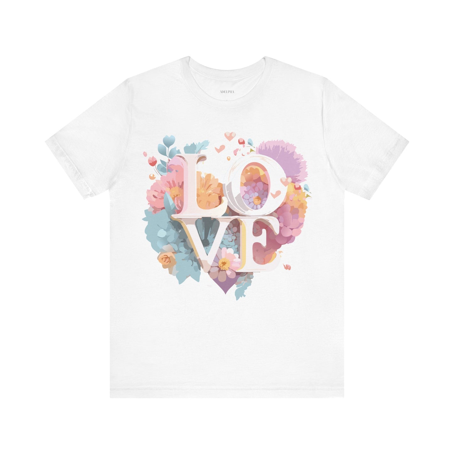 T-shirt en coton naturel - Collection Love story