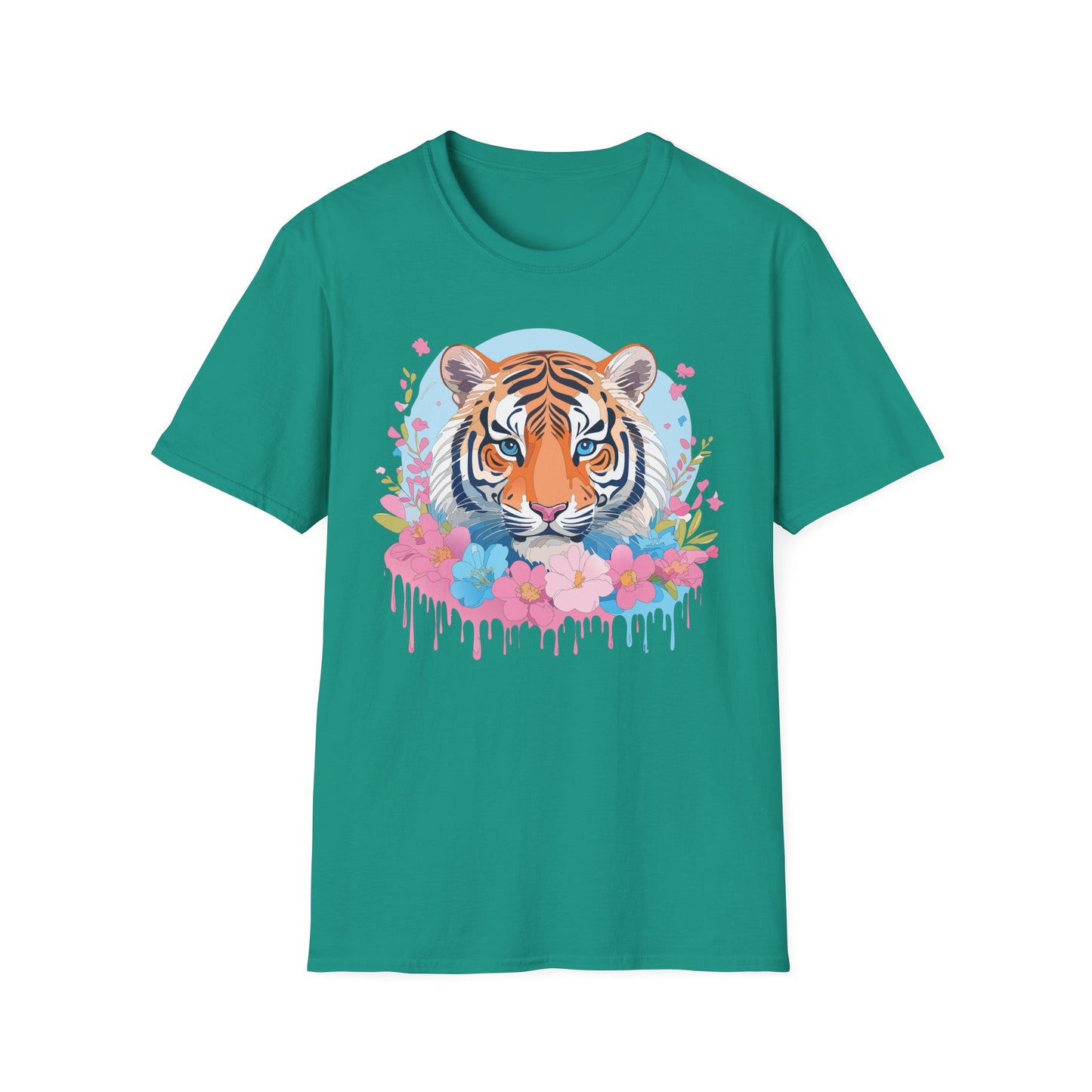 Tiger Shirt, Shirt with Tiger, Animal Tee, Shirt with Animals