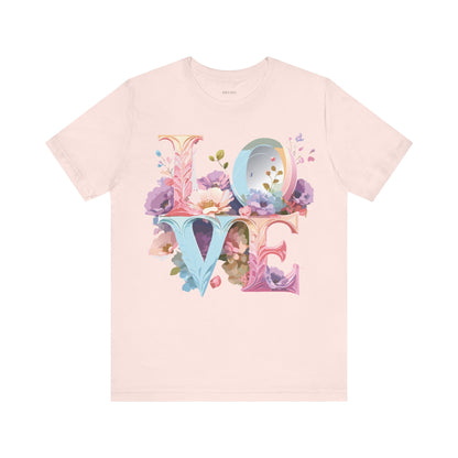 Natural Cotton Tee Shirt - Love story Collection Printify