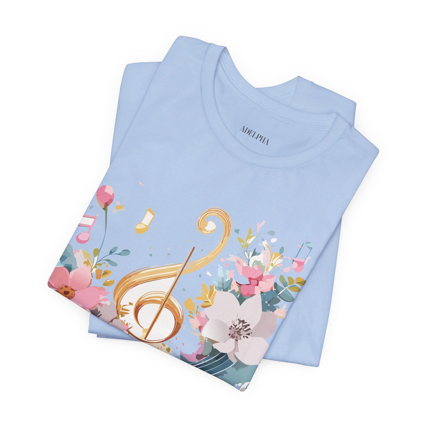 T-shirt en coton naturel - Collection Musique