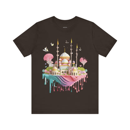 Natural Cotton Tee Shirt - Istanbul, Turkey Printify