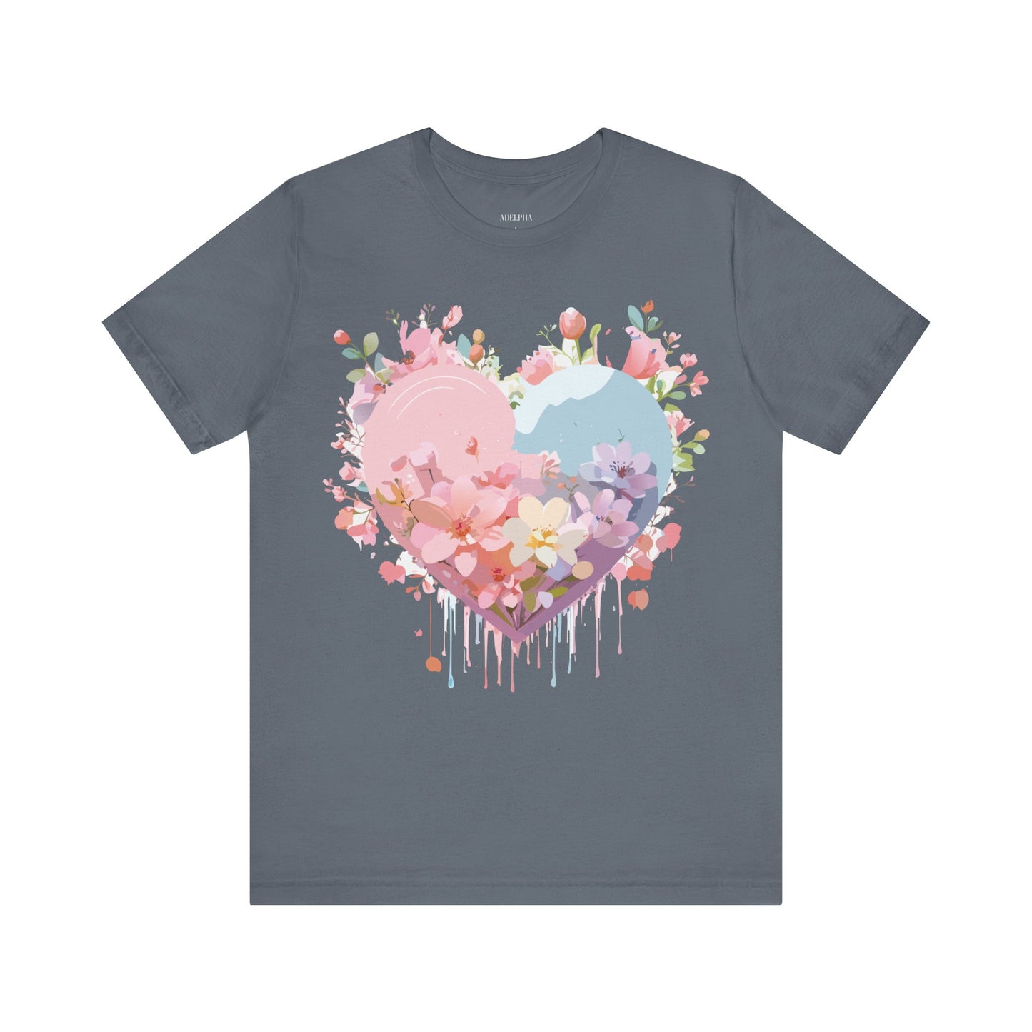 T-shirt en coton naturel - Collection Love Story