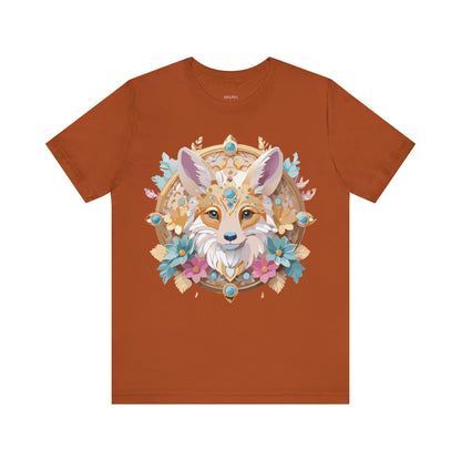 Natural Cotton Tee Shirt - Medallion Collection Printify
