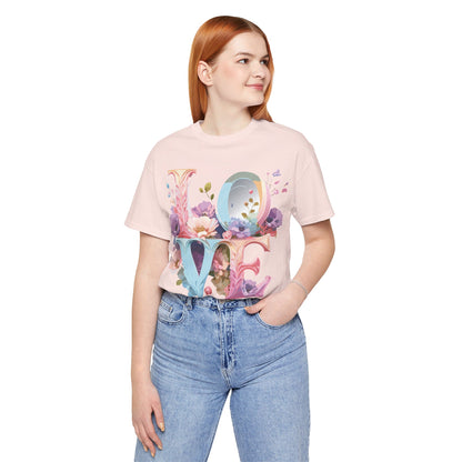 Natural Cotton Tee Shirt - Love story Collection Printify