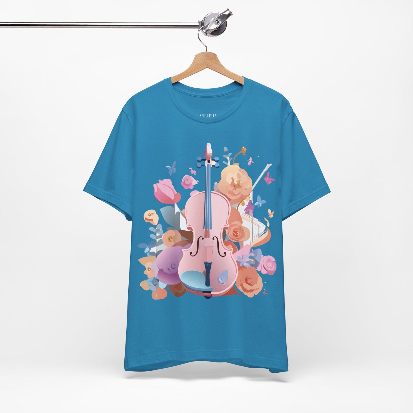 T-shirt en coton naturel - Collection Musique