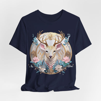 Natural Cotton Tee Shirt - Medallion Collection Printify