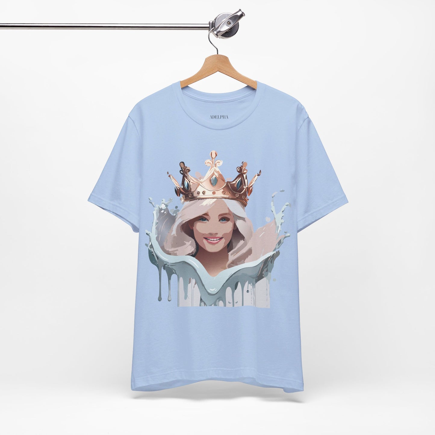 T-shirt en coton naturel - Collection Queen