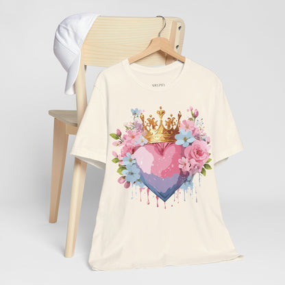Natural Cotton Tee Shirt - Love story Collection Printify