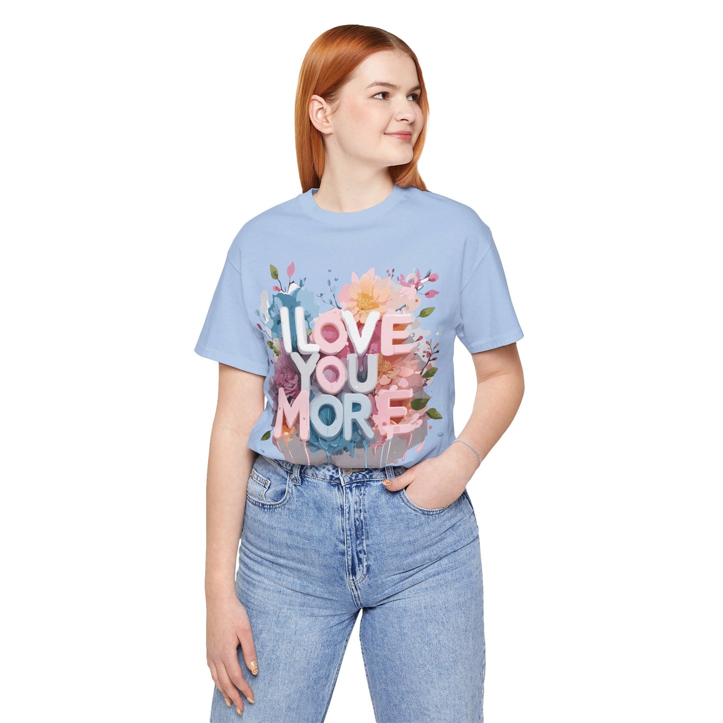 Natural Cotton Tee Shirt - Love story Collection