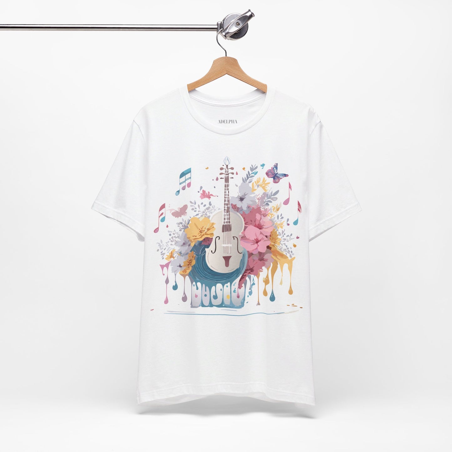 Natural Cotton Tee Shirt - Music collection