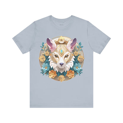 Natural Cotton Tee Shirt - Medallion Collection Printify
