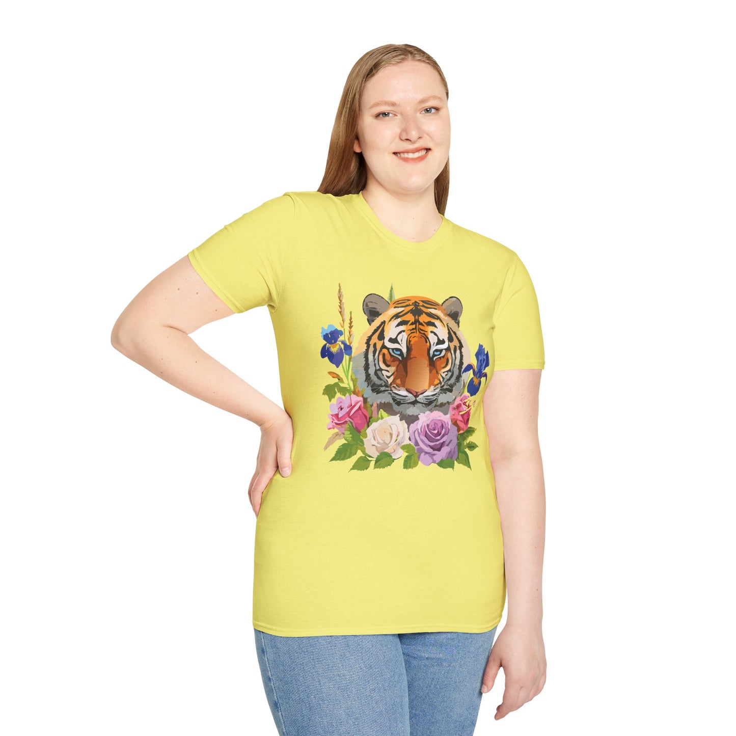 Tiger Shirt, Shirt with Tiger, Animal Tee, Shirt with Animals