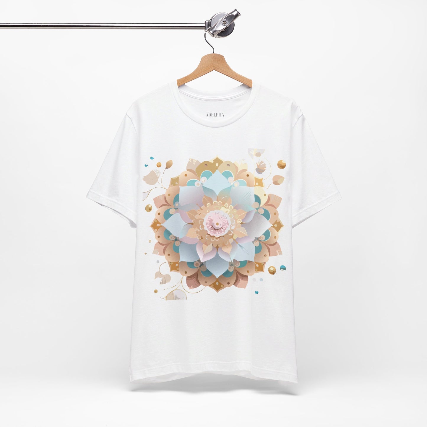 T-Shirt aus natürlicher Baumwolle – Medallion-Kollektion