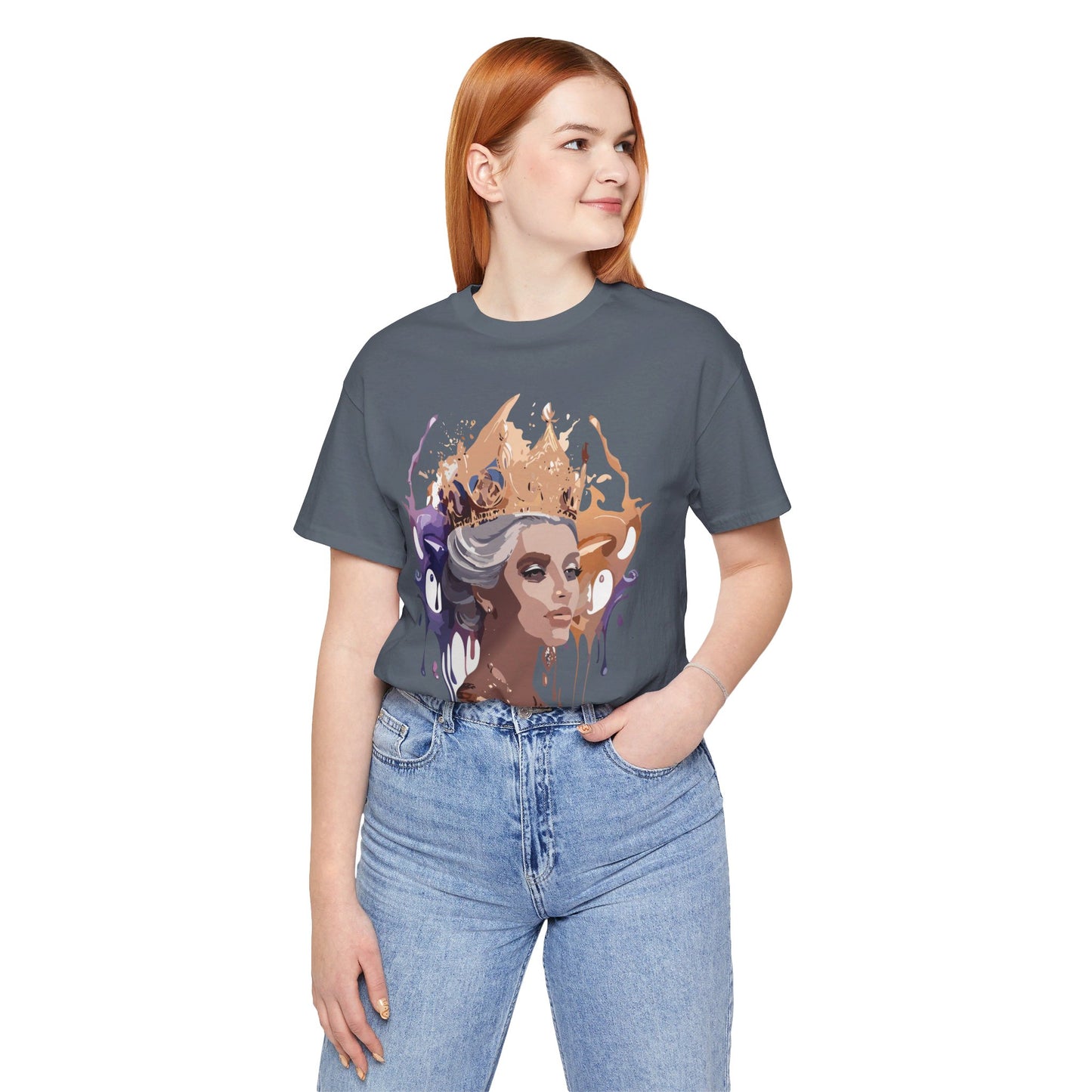 Natural Cotton Tee Shirt - Queen Collection