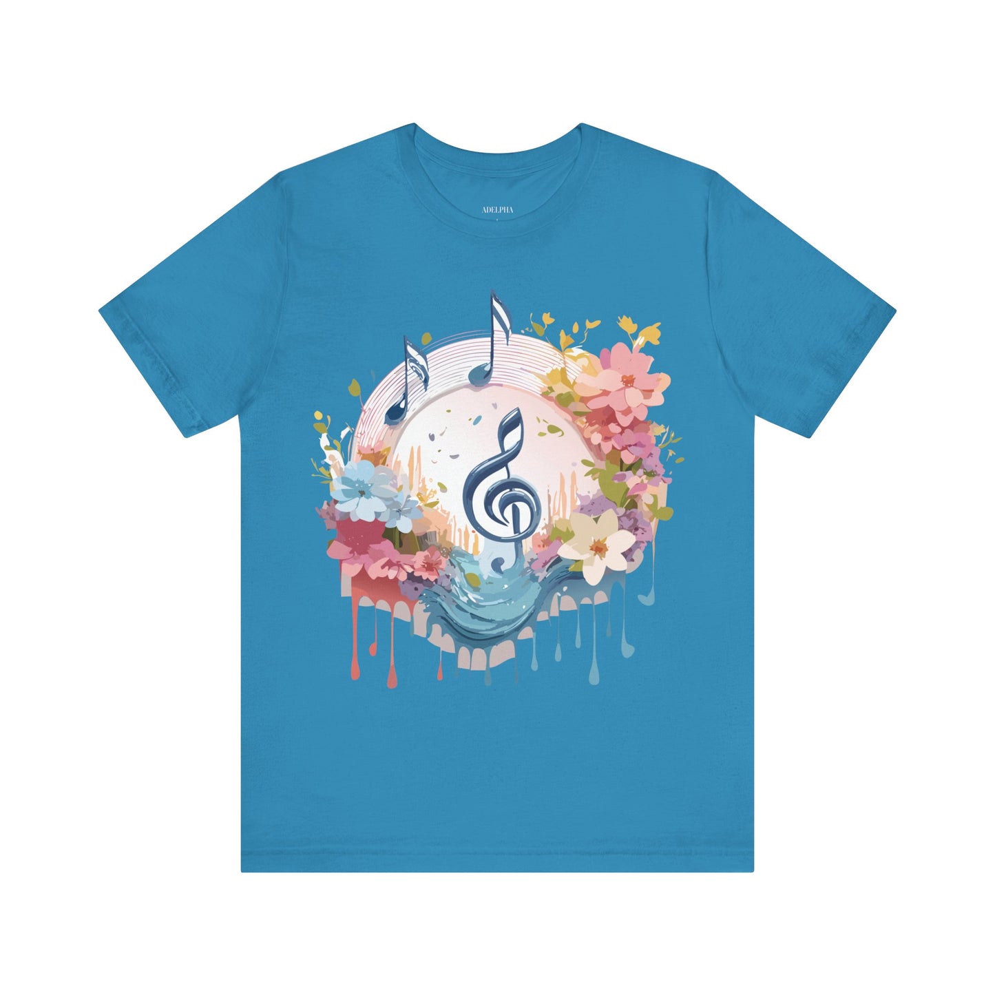 T-shirt en coton naturel - Collection Musique