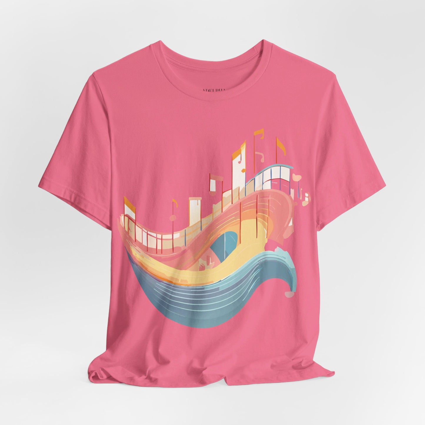 Natural Cotton Tee Shirt - Music collection