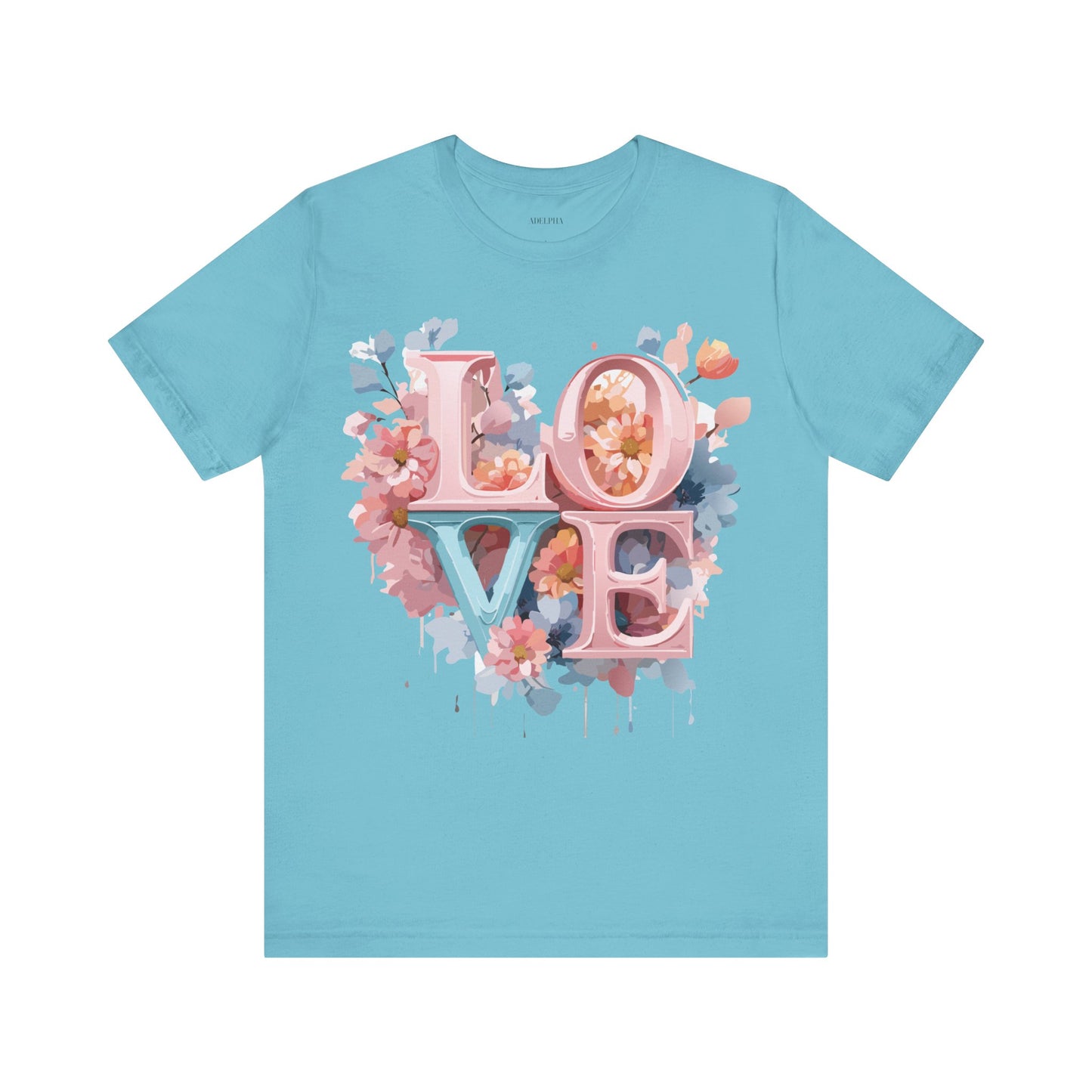 T-shirt en coton naturel - Collection Love story