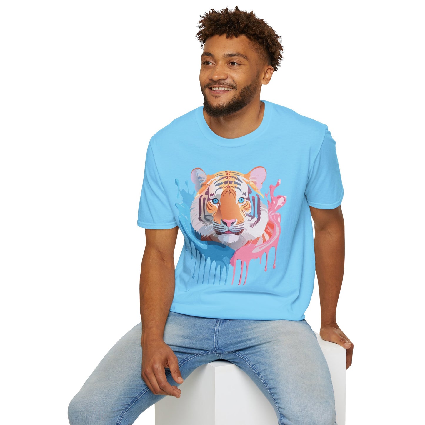 Tiger Shirt, Shirt with Tiger, Animal Tee, Shirt with Animals