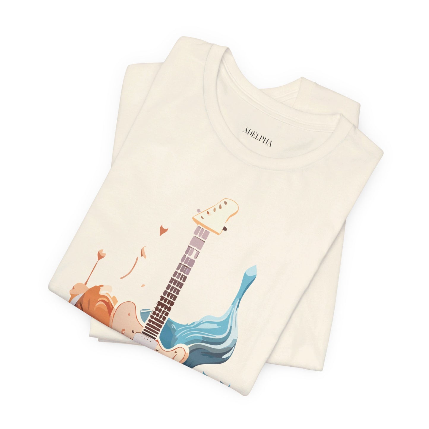 T-shirt en coton naturel - Collection Musique