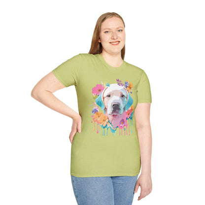 Dog Shirt Unisex Animal Tee Softstyle Gildan 64000 Short Sleeve Tee