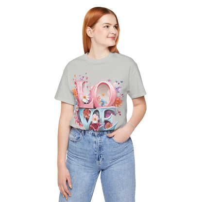 Natural Cotton Tee Shirt - Love story Collection Printify