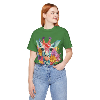 Shirt with Animals | Giraffe Printify