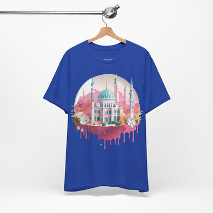 Natural Cotton Tee Shirt - Istanbul, Turkey Printify