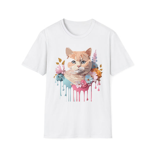 Cat Shirt, Shirt with Cat, Cats Tee, Kitten Tee