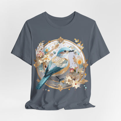 Natural Cotton Tee Shirt - Medallion Collection Printify