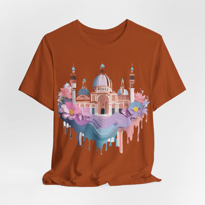 Natural Cotton Tee Shirt - Beautiful Places Collection - Venice Printify