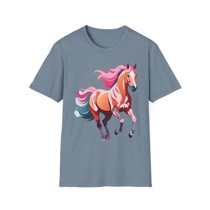 Horse Shirt Gildan Softstyle Tee Unisex 100 Percent Ring Spun Cotton