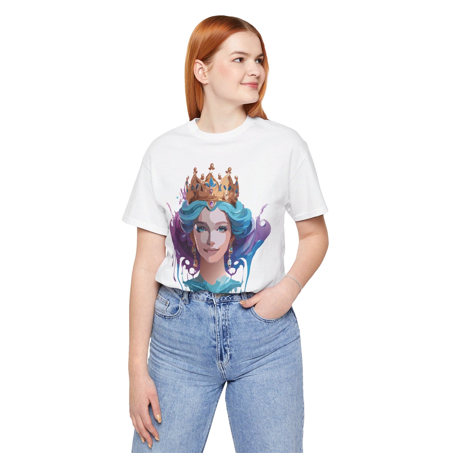 Natural Cotton Tee Shirt - Queen Collection