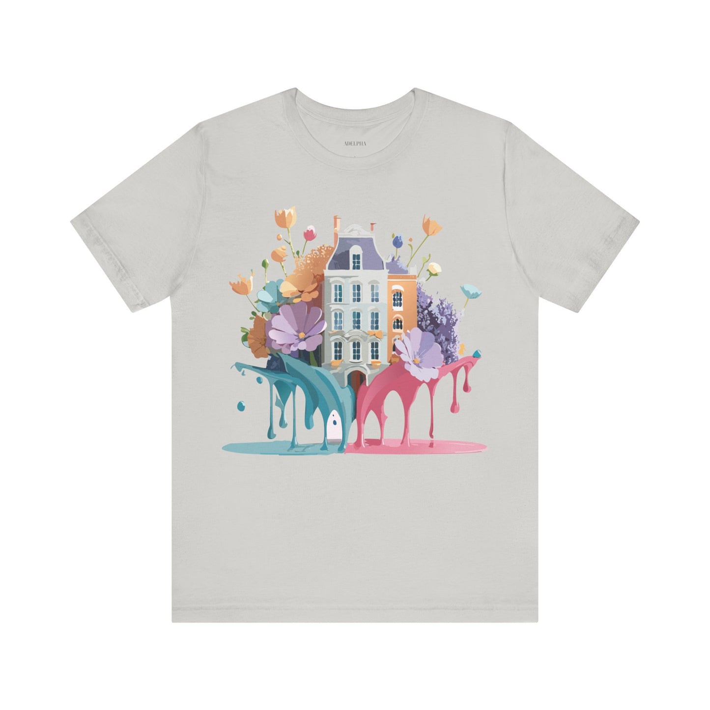 Natural Cotton Tee Shirt - Beautiful Places Collection - Amsterdam